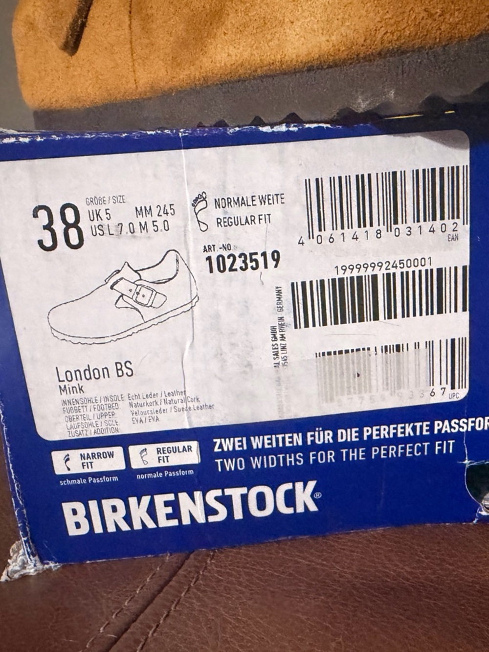 Birkenstock London -Mink - Picture 3 of 3